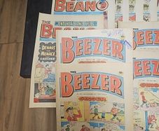 comics beano (2), beezer (4)  and dandy (4)