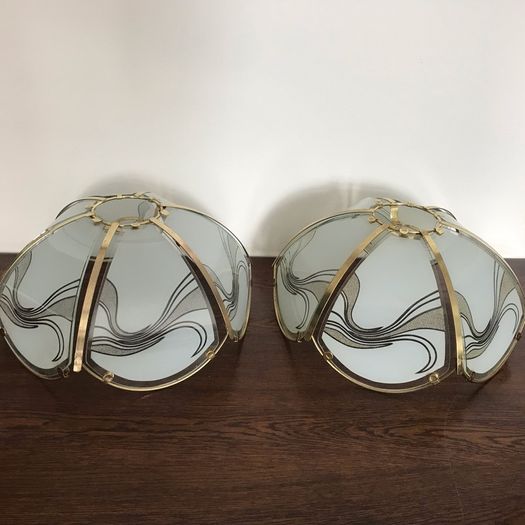 Pair of Glass Lamp shades