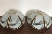 Pair of Glass Lamp shades