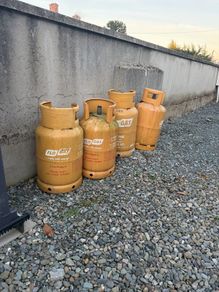 gas bottles