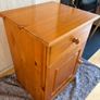 Wooden bedside Locker Image 9