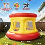 3-in-1 Inflatable Bounce House for Toddlers Under 4, Beautiful & Safe Bouncer with Ball Pit & Trampoline, Indoor/Outdoor Play Yard with Air Pump Image 2