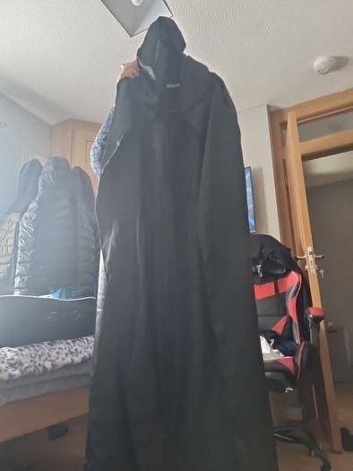 cloak with hood and mask