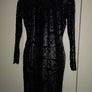 Black seguin velvet dress / Savida / size UK6 Image 8