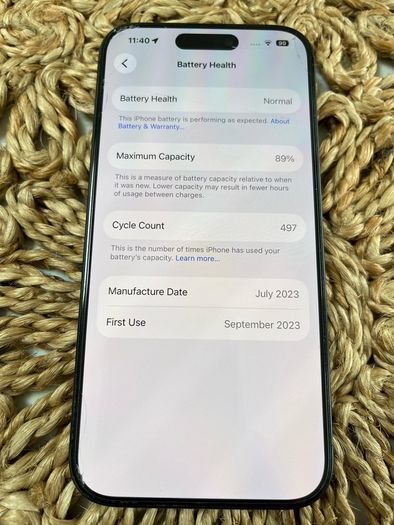 iphone 15 pro 256gb + pitaka case