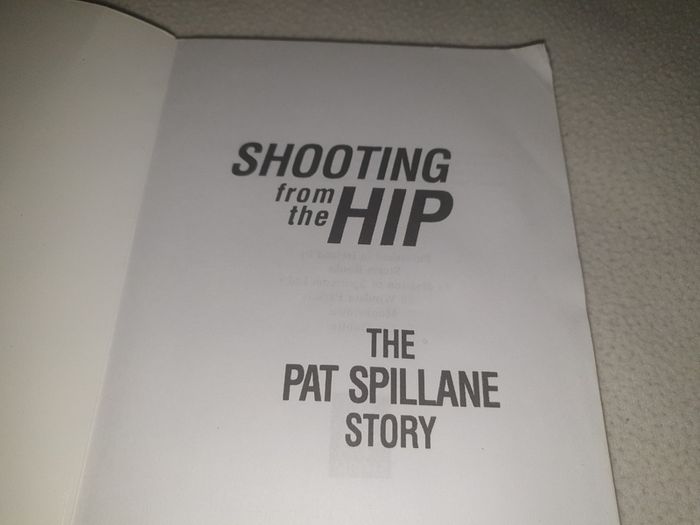 Shooting from the Hip The Pat Spillane Story Book For Sale Here