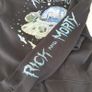 Rick and Morty black hoodie medium Image 5