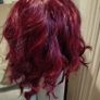 Sexy curly realistic burgundy wig for crossdresser or sexy girls Image 4