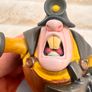 Power Rangers Super Ninja Steel Villain Galvanex Gengetsu Villain Galvanax approx. 14 cm. Used Please see photos Image 3