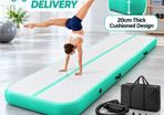 Inflatable Gymnastics Mat 4m with Electric Pump