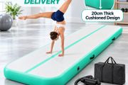 Inflatable Gymnastics Mat 4m with Electric Pump