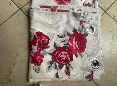 Lovely Pair of Ring Top Curtains