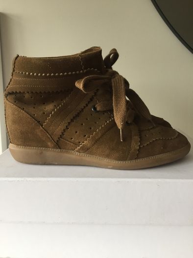 Isabel Marant Bobby wedge sneakers