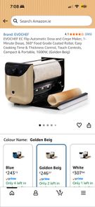 Evochef EC flip automatic dosa and crepe maker