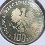 Silver 100 Zloty 1977.   Krakow Castle.post Included Image 2