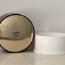Vintage Hermes Paris Powder Puff  Faux Tortoise Lid 1970s Image 3