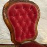 Victorian wallnut spoon back chair. Image 5