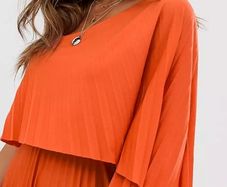 asos maxi one shoulder orange dress uk6