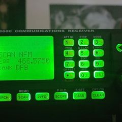 AOR MK2 Scanner Radio and Discone Antenna
