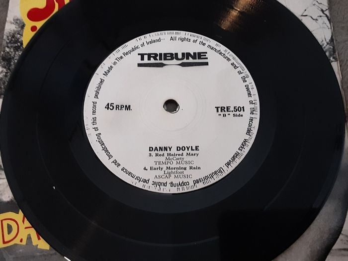 irish pressed single Danny Doyle
