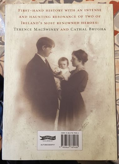 History's Daughter: A Memoir From The Only Child Of Terence MacSwiney by Marie MacSwiney Brugha (Signed)