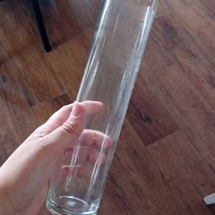 glas vase 26 cm high