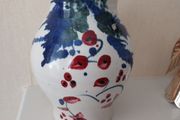 Beautiful  Liberty Pots Dublin Pottery Blue Coloured Vase