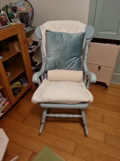 Wooden rocking chair