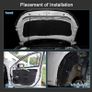 High-Density Self Adhesive Soundproofing Insulation Cotton Thickness Black Panels for Walls Soundproofing Insulation for Car Van Camper Caravan Image 4