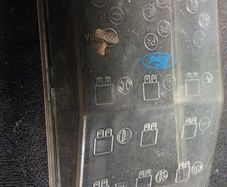 ford escort fusebox cover