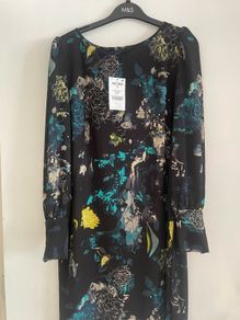 Long sleeve floral dress