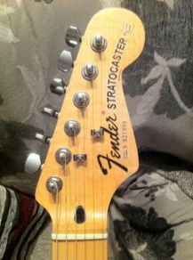 fender Stratocaster decal