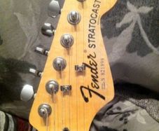 fender Stratocaster decal