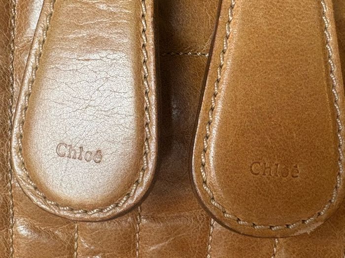Authentic Chloe large Bay bag