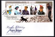 2000 Isle of Man 18th Birthday of Prince William Commemorative Stamps Miniature Sheet First Day Cover (FDC)