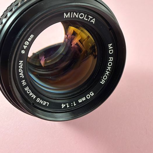 Minolta MD 50mm F1.4