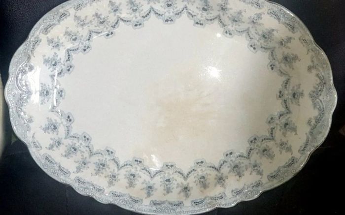 Antique John Maddock & Sons Platter Set (3 Pcs)