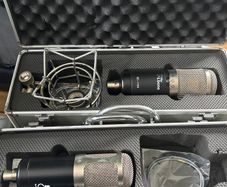 the t.bone SC-1100 Studio Condenser Microphones (Pair) w/ Flight Case
