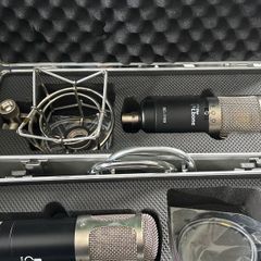 the t.bone SC-1100 Studio Condenser Microphones (Pair) w/ Flight Case