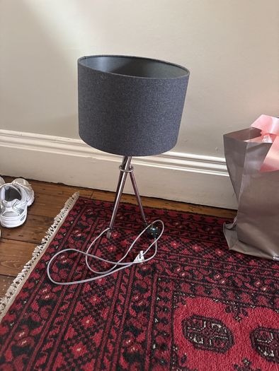 Grey lamp