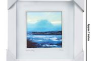 Dublin Bay, framed print by artist Helen Mathews
