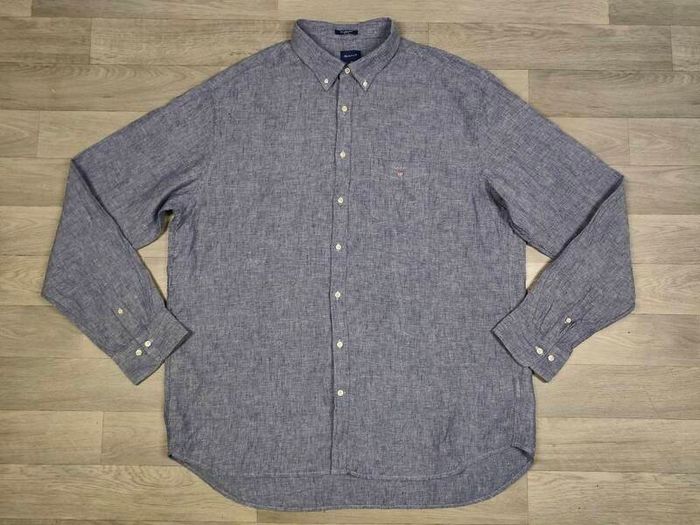 Gant Button Down Linen Shirt Mens 4XL