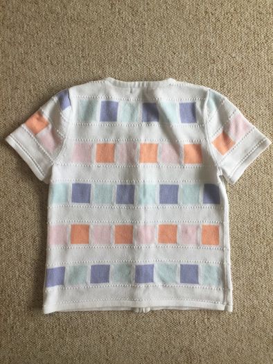 Vintage harlequin cardigan uk12-14