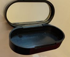 Vintage Box with Mirror Inside Lid