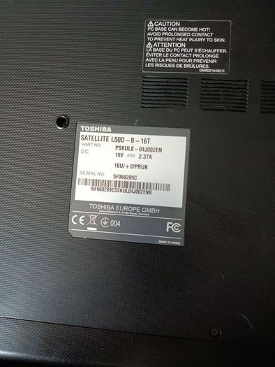 Toshiba Satellite l50