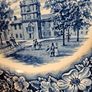 Liberty Blue Independence Hall - classic English transferware from the period of the Bicentennial of American independence Image 5