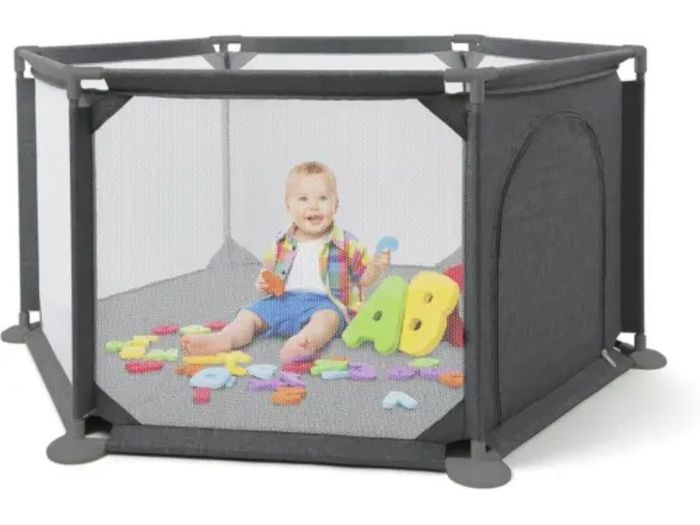 Babylo grey playpen