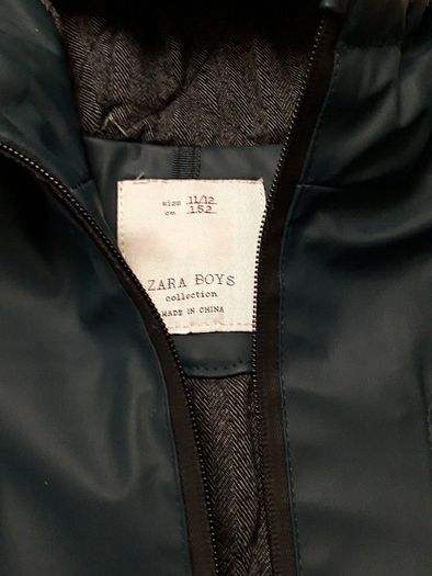 Boys Zara warm rain Jacket