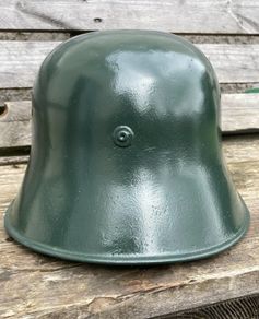 Vickers Irish Army M27 Steel Helmet