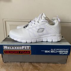 NEW Womens Skechers work slip resistant trainers